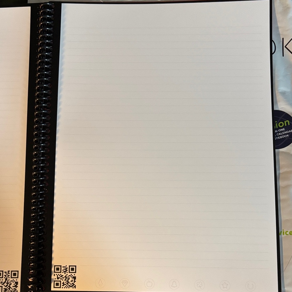 NEW: Rocketbook Fusion Smart Reusable Red Notebook -Standard Size - Picture 15 of 15
